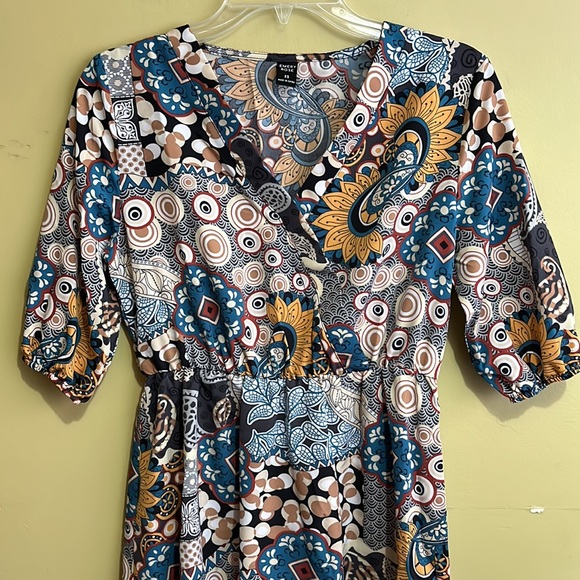 051 NEW EMERY ROSE Floral Mini Dress - XS - Picture 4 of 11